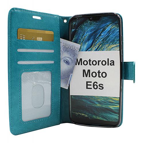 Crazy Horse Wallet Motorola Moto E6s