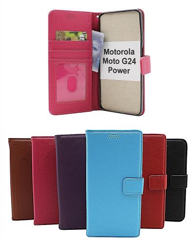 New Standcase Wallet Motorola Moto G24 Power