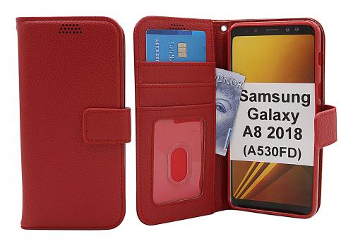 New Standcase Wallet Samsung Galaxy A8 2018 (A530FD)