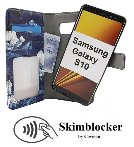 Skimblocker Magnet Designwallet Samsung Galaxy S10 (G973F)