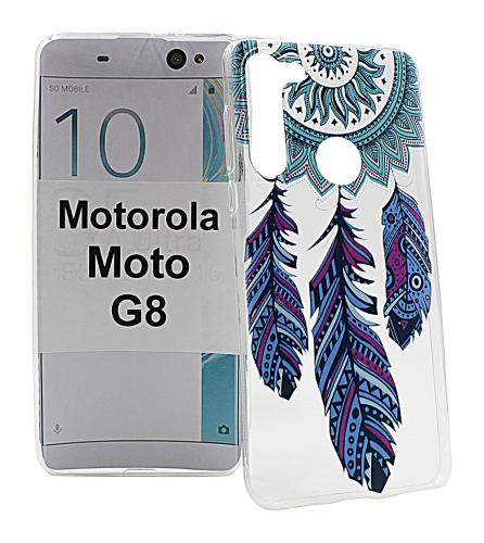 TPU Designdeksel Motorola Moto G8