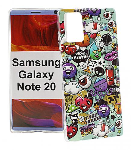 TPU Designdeksel Samsung Galaxy Note 20 5G (N981B/DS)