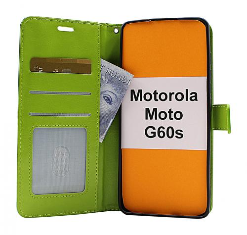 Crazy Horse Wallet Motorola Moto G60s