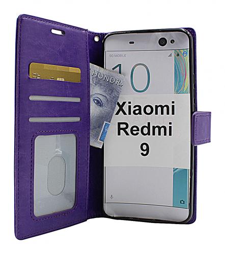 Crazy Horse Wallet Xiaomi Redmi 9