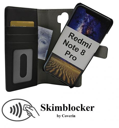 Skimblocker Magnet Wallet Xiaomi Redmi Note 8 Pro