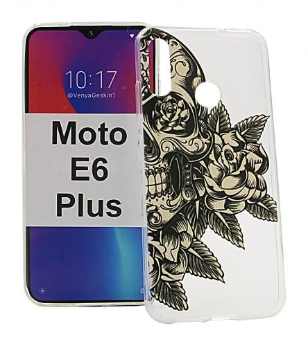 TPU Designdeksel Motorola Moto E6 Plus