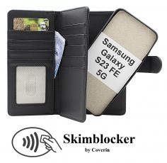 Skimblocker Samsung Galaxy S23 FE 5G XL Magnet Lommebok Deksel