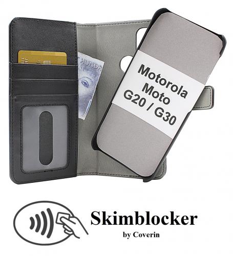 Skimblocker Magnet Wallet Motorola Moto G20 / Moto G30