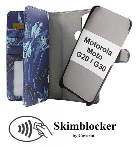 Skimblocker XL Magnet Designwallet Motorola Moto G20 / Moto G30