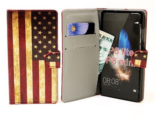 Standcase wallet Huawei P8 Lite