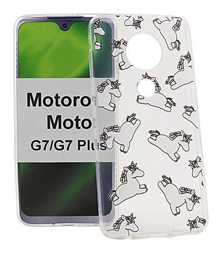 TPU Designdeksel Motorola Moto G7 / Moto G7 Plus