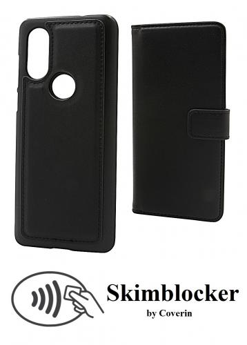 Skimblocker Magnet Wallet Motorola One Vision