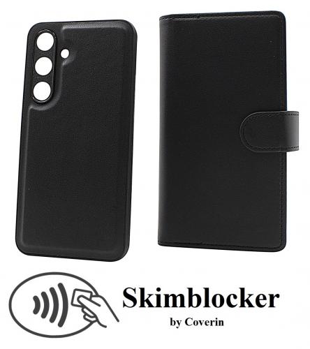 Skimblocker Samsung Galaxy S24 5G XL Magnet Lommebok Deksel