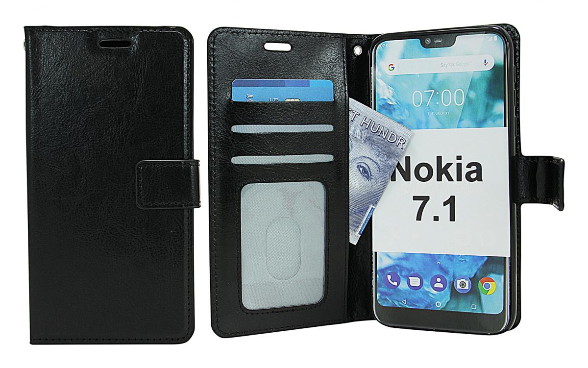 Crazy Horse Wallet Nokia 7.1