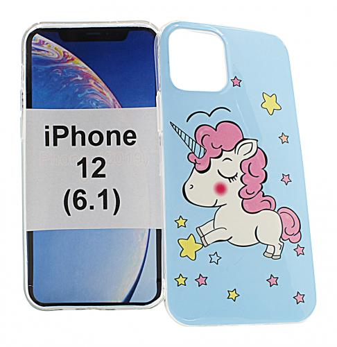 TPU Designdeksel iPhone 12 (6.1)