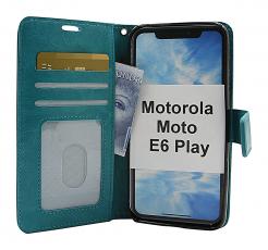 Crazy Horse Wallet Motorola Moto E6 Play