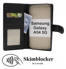 Skimblocker Samsung Galaxy A54 5G Lommebok Deksel