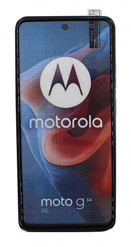 Full Frame Skjermbeskyttelse av glass Motorola Moto G34 5G