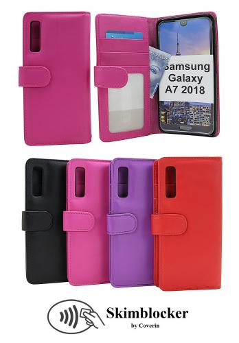 Skimblocker Lommebok-etui Samsung Galaxy A7 2018 (A750FN/DS)