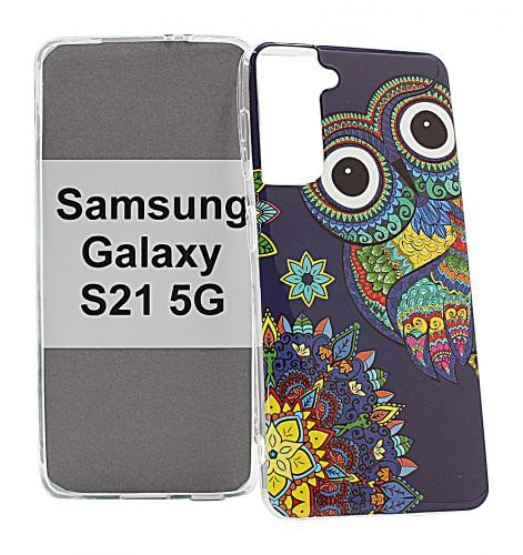 TPU Designdeksel Samsung Galaxy S21 5G (G991B)