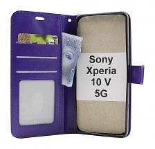 Crazy Horse Wallet Sony Xperia 10 V 5G