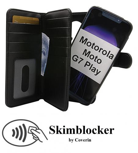 Skimblocker XL Magnet Wallet Motorola Moto G7 Play