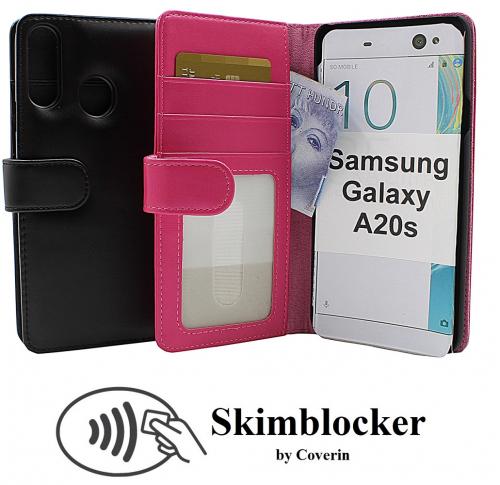 Skimblocker Lommebok-etui Samsung Galaxy A20s (A207F/DS)