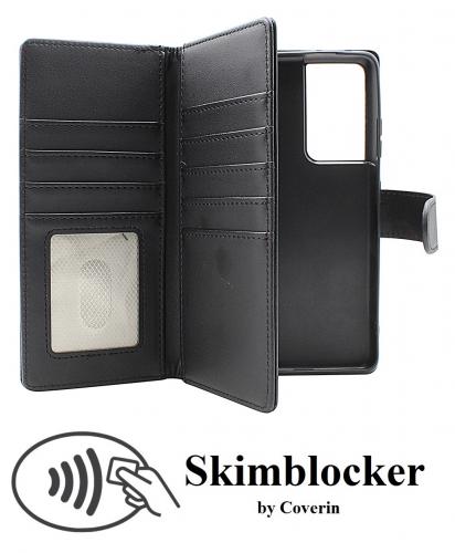 Skimblocker Samsung Galaxy S21 Ultra 5G XL Lommebok Deksel