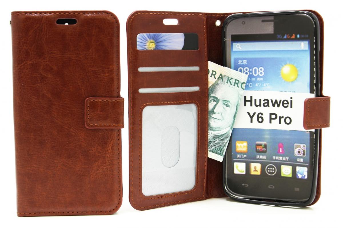 Crazy Horse Wallet Huawei Y6 Pro (TIT-L01)