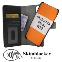 Skimblocker Lommebok-etui Motorola Moto G22
