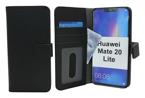 Skimblocker Magnet Wallet Huawei Mate 20 Lite