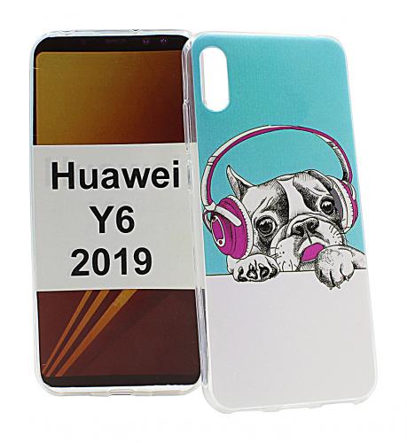 TPU Designdeksel Huawei Y6 2019