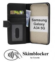 Skimblocker Lommebok-etui Samsung Galaxy A34 5G