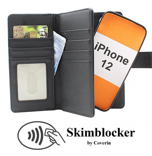 Skimblocker iPhone 12 XL Magnet Lommebok Deksel