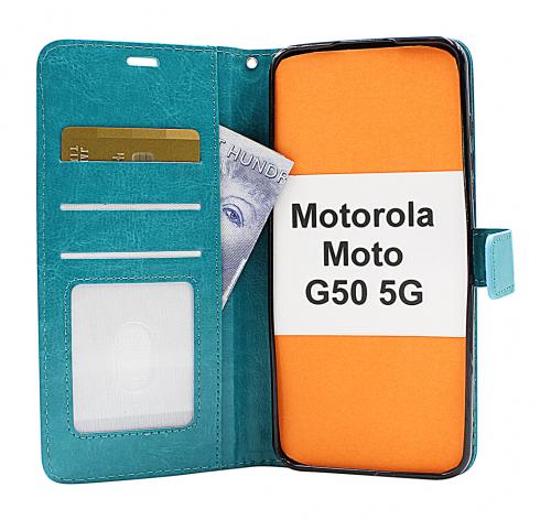 Crazy Horse Wallet Motorola Moto G50 5G