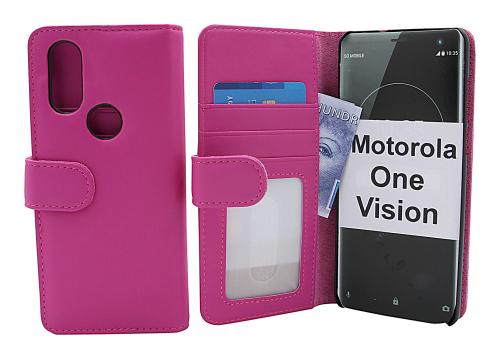 Skimblocker Lommebok-etui Motorola One Vision