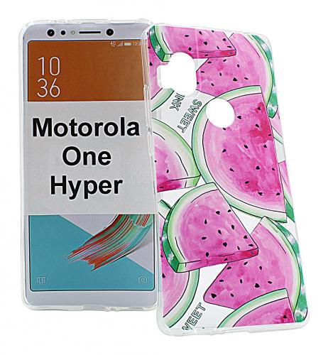 TPU Designdeksel Motorola One Hyper