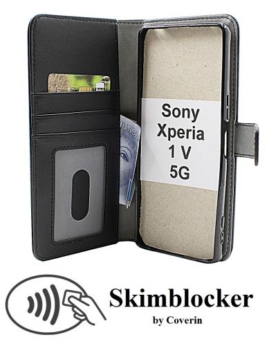 Skimblocker Magnet Wallet Sony Xperia 1 V 5G (XQ-DQ72)