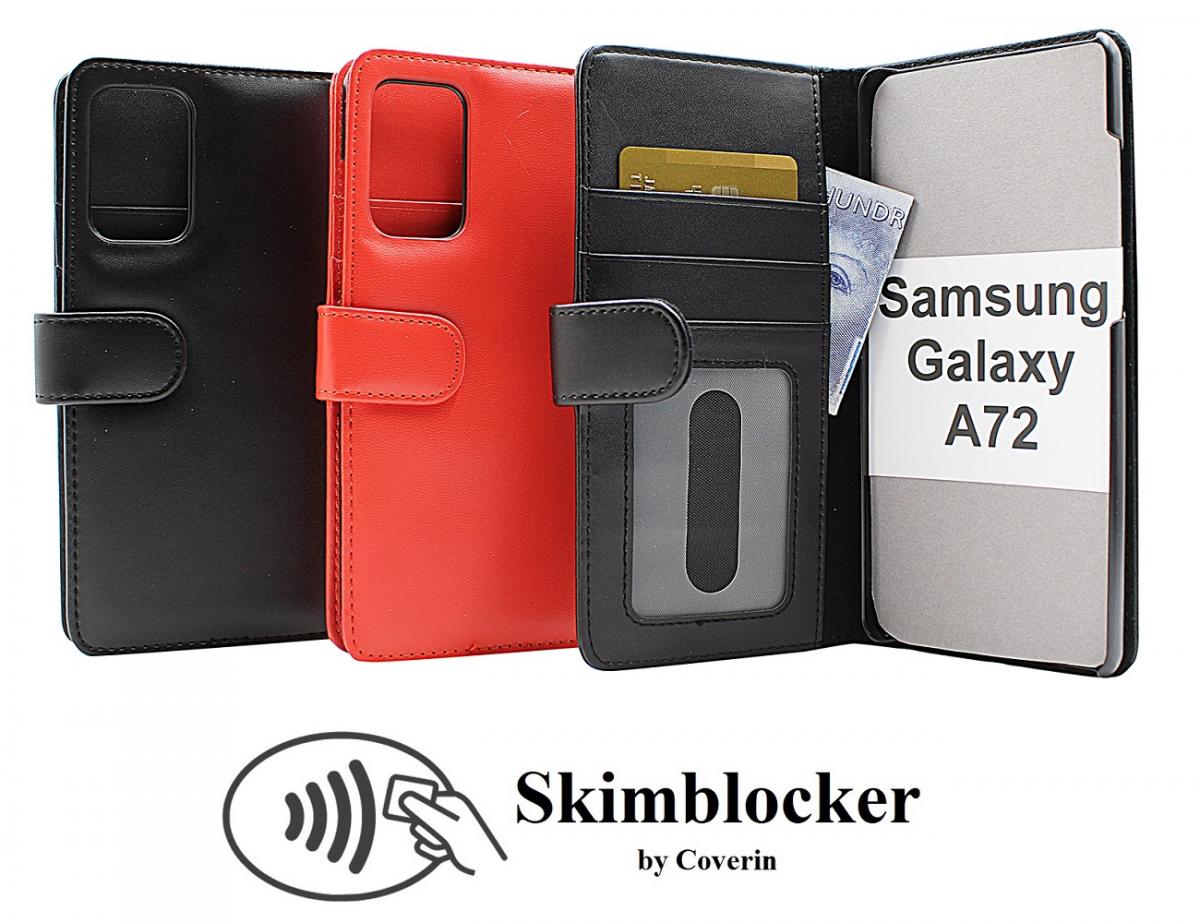 Skimblocker Lommebok-etui Samsung Galaxy A72 (A725F/DS)