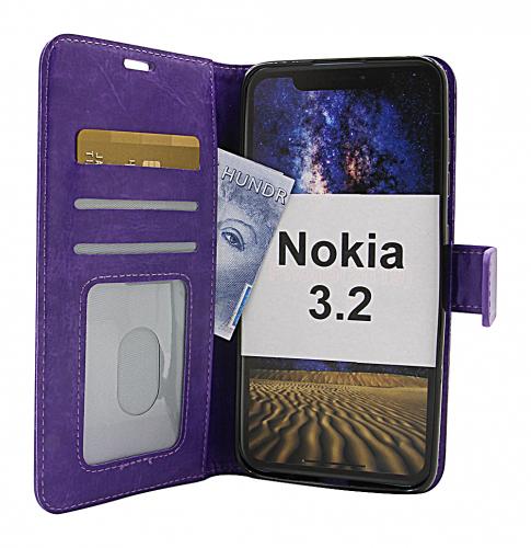 Crazy Horse Wallet Nokia 3.2