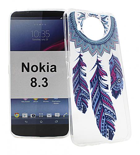 TPU Designdeksel Nokia 8.3