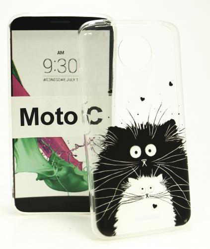 TPU Designdeksel Moto C