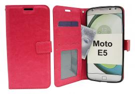 Crazy Horse Wallet Motorola Moto E5 / Moto E (5th gen)