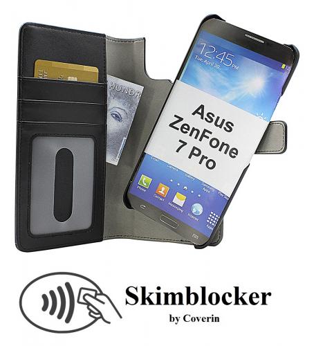 Skimblocker Magnet Wallet Asus ZenFone 7 Pro (ZS671KS)