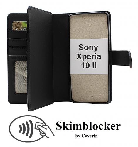 Skimblocker Sony Xperia 10 II XL Magnet Lommebok Deksel