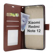 Crazy Horse Wallet Xiaomi Redmi Note 12