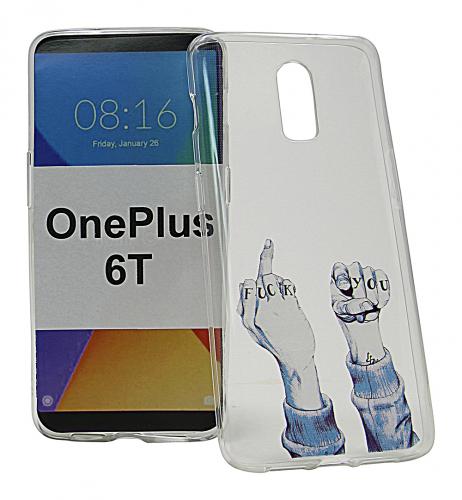 TPU Designdeksel OnePlus 6T