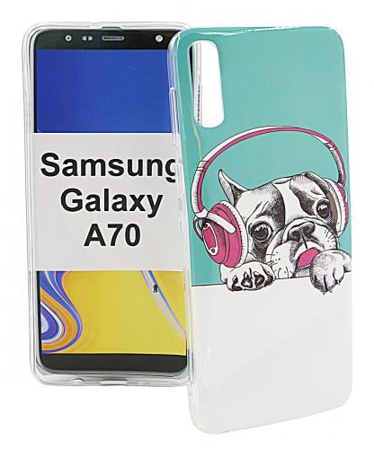 TPU Designdeksel Samsung Galaxy A70 (A705F/DS)