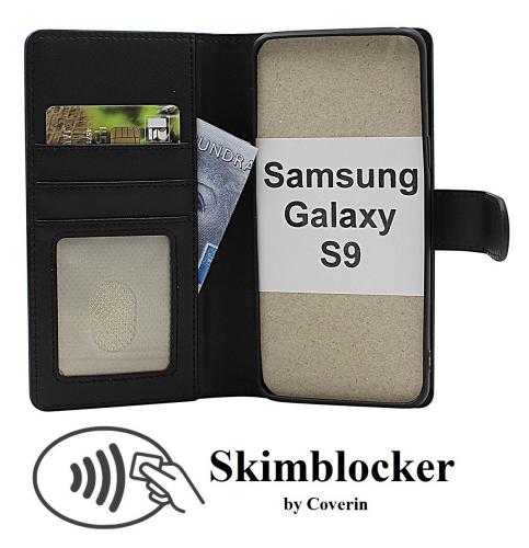 Skimblocker Samsung Galaxy S9 (G960F) Lommebok Deksel