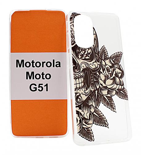 TPU Designdeksel Motorola Moto G51